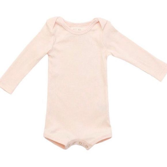 Pink Long Sleeve Onesie - Picture 1 of 4